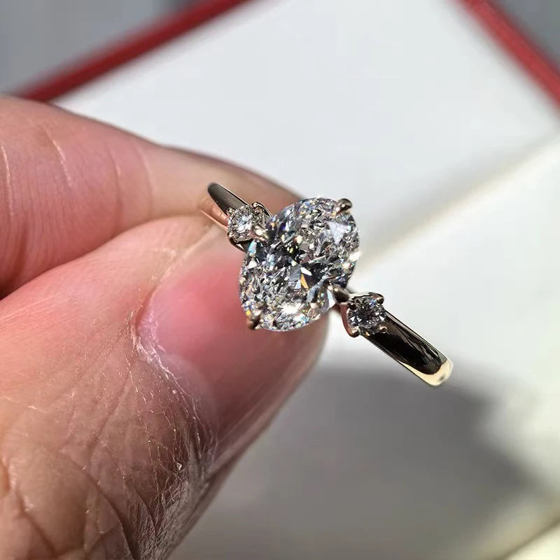 Lunara | 2CT Moissanite | Elmas Işıltı