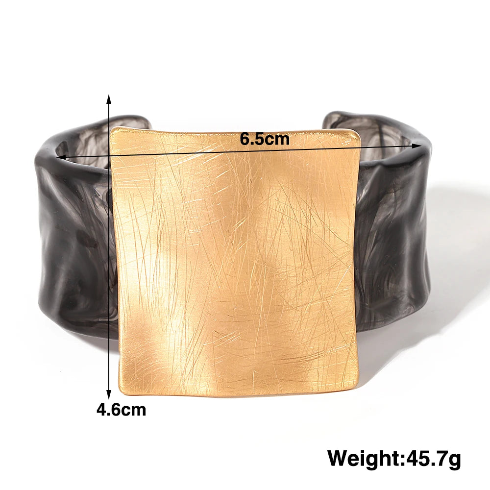 Arcflare | Matte Gold | Sculptural Resin