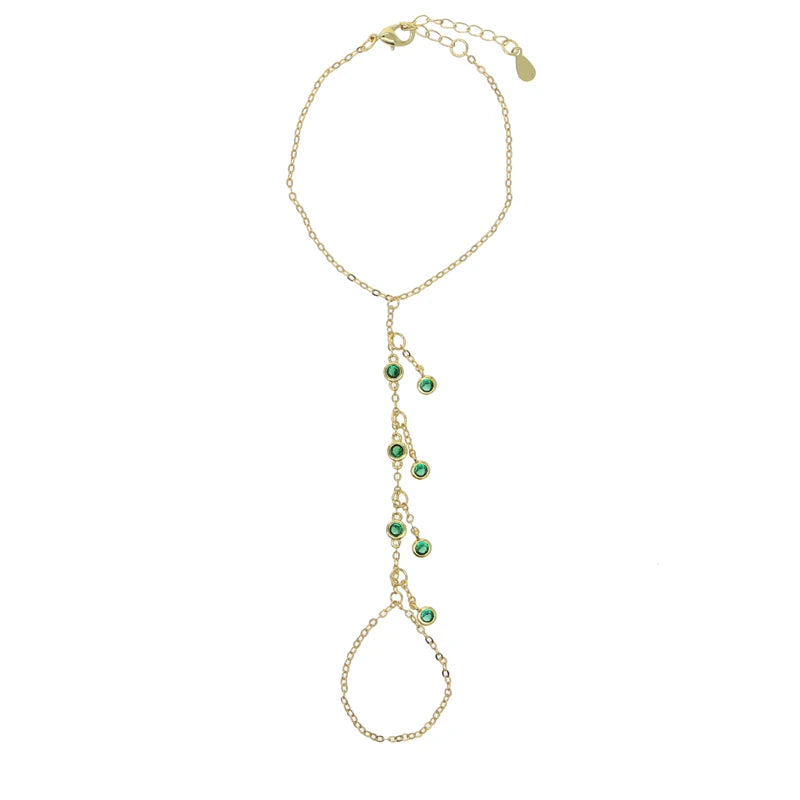 Radiance | Gold-Plated | Adjustable with CZ Stones