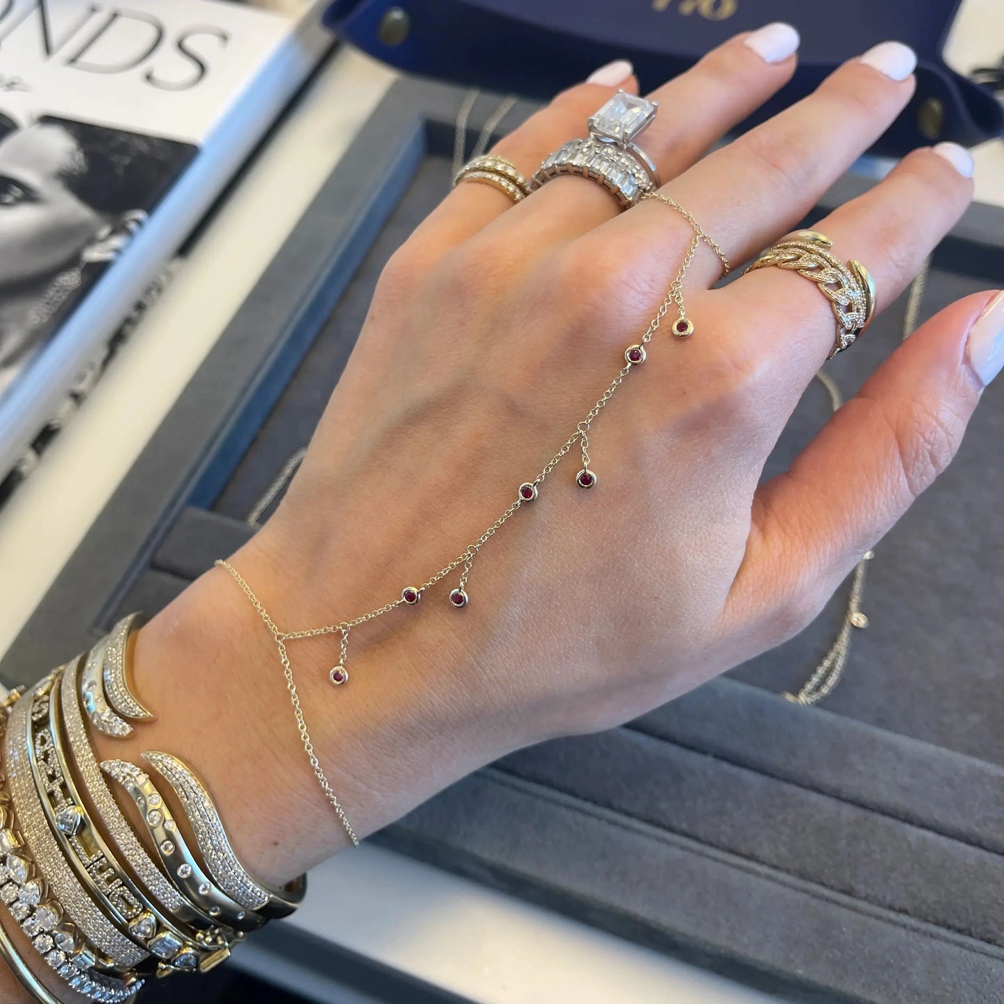 Radiance | Gold-Plated | Adjustable with CZ Stones
