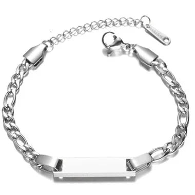 PetitNom | Stainless Steel | Engravable Baby Bracelet