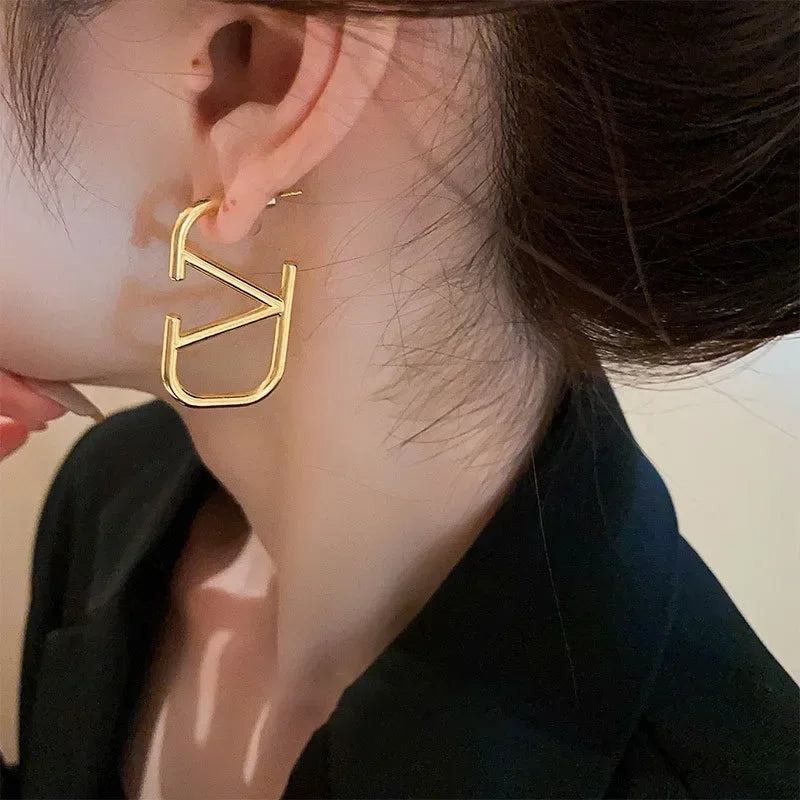 Arkevia | VELTORI V-Shape | Rhodium / Gold Plated