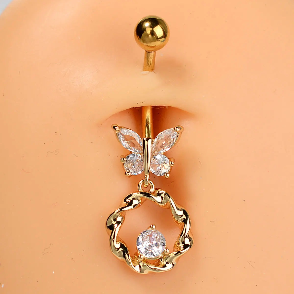 Lunéra | Celestial Crystal Belly Rings