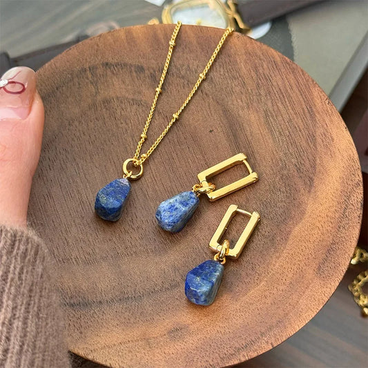 Azurielle | Raw Lapis Elegance