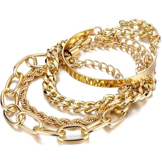 Aurelia | 14K Gold-Plated | Bracelet Set