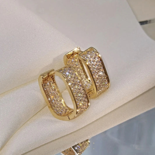 Lumévia | Infinite Spark in Pavé Hoops