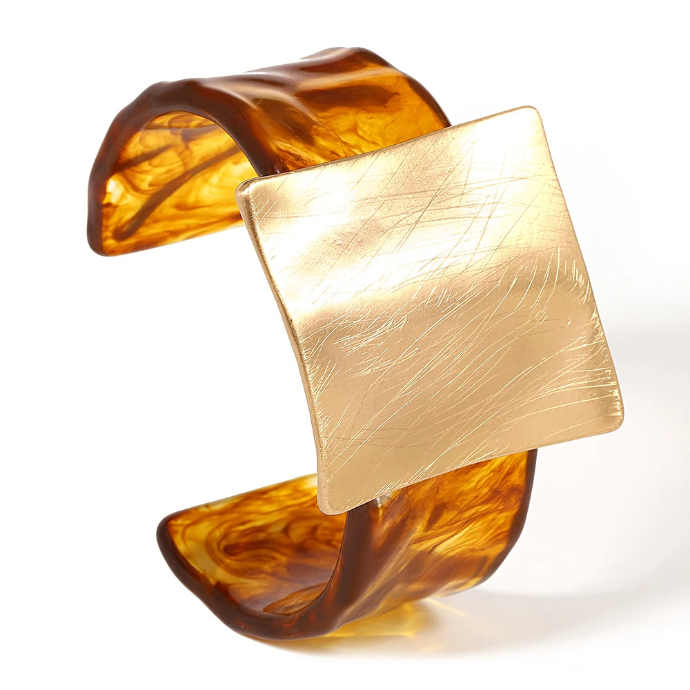 Arcflare | Matte Gold | Sculptural Resin