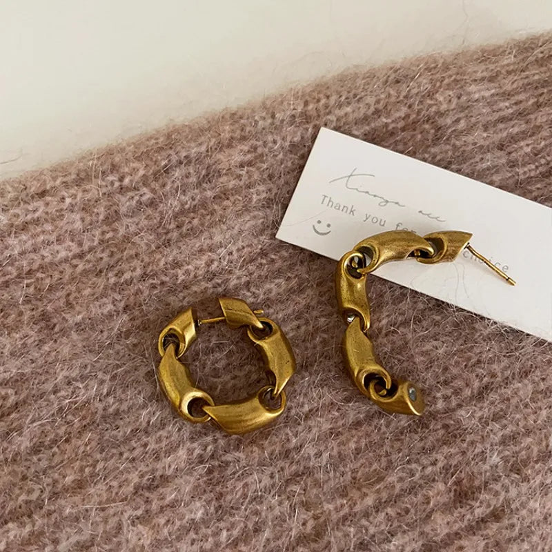 Châinelisse | Vintage Chain Hoops