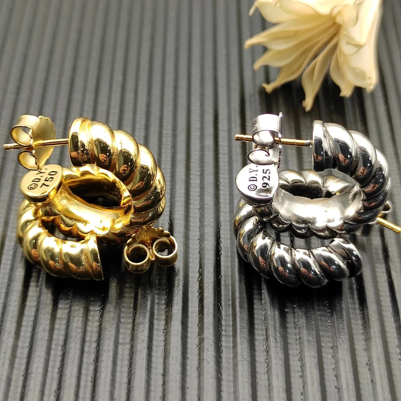 Spiralis | 925 Silver Spiral Studs Unisex