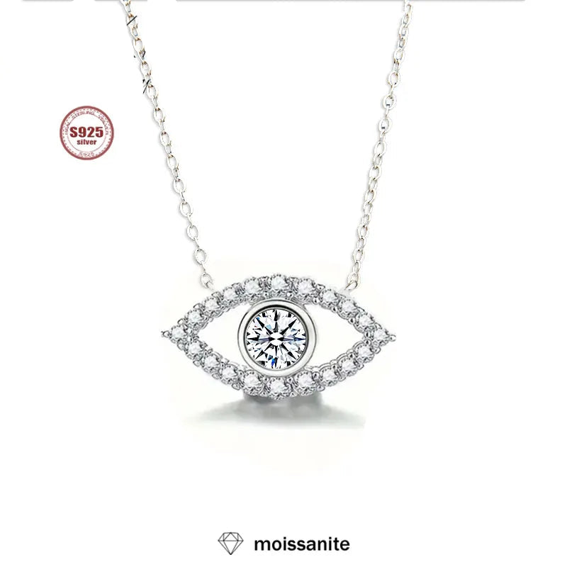 Auréveil | Moissanite Göz Kolye