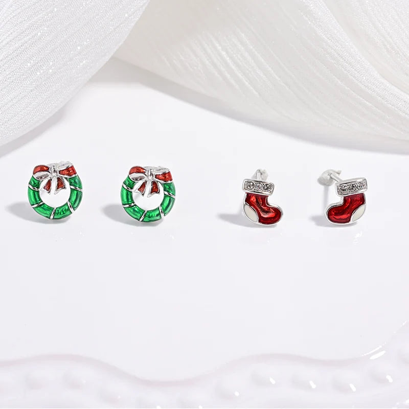 Mirabella Stud Earrings | Fruit & Holiday Trio
