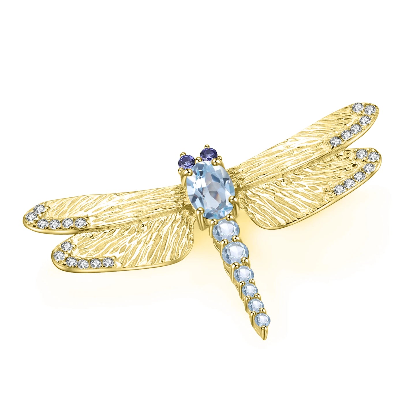 Auréfly | Sky Blue Dragonfly Grace