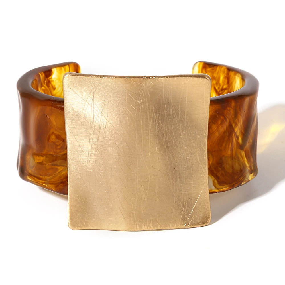 Arcflare | Matte Gold | Sculptural Resin