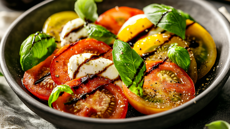 Heirloom Tomato & Buffalo Mozzarella