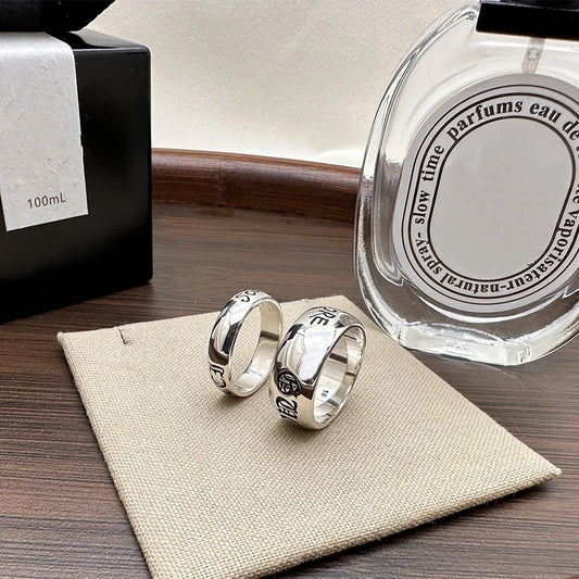 UNIONIX Dual Ring | Silver Jewelry | Wide & Narrow Bands