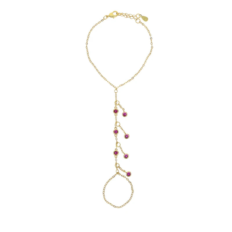 Radiance | Gold-Plated | Adjustable with CZ Stones