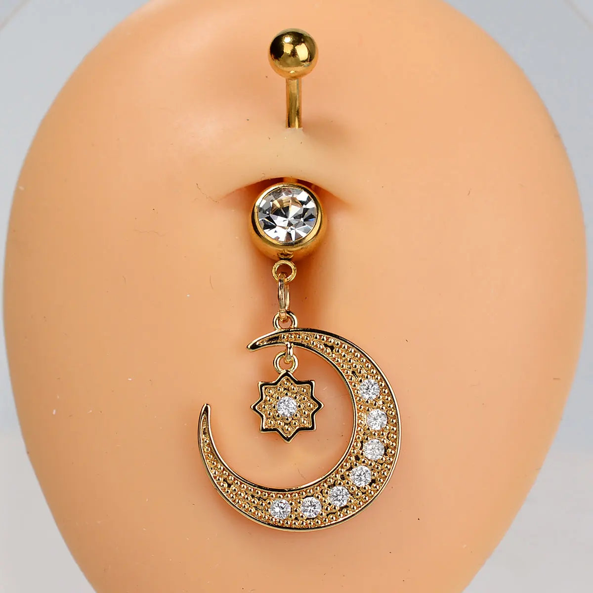 Lunéra | Celestial Crystal Belly Rings