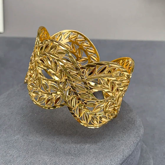 Auréliane | 18K Gold-Plated | Leafwork Set