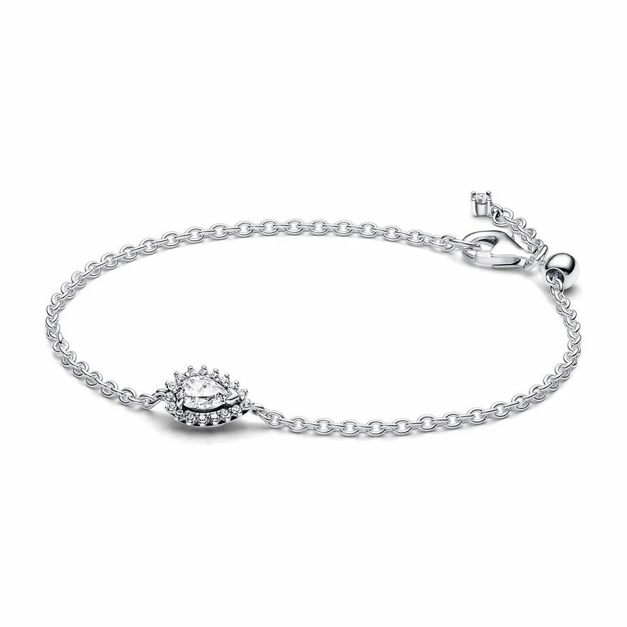Amorvén | Sterling Silver Snake Chain with Heart