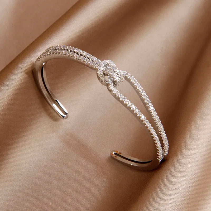 VELARA Bangle | Gold Jewelry | Letter V Cuff Design