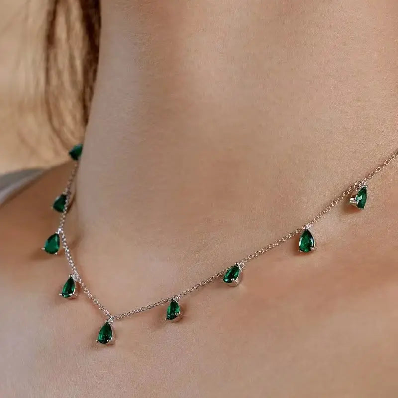 Teardrop Glow | 925 Silver | Zircon Brilliance
