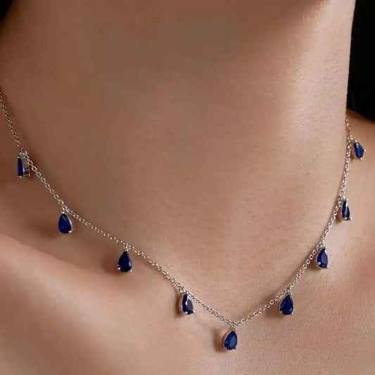 Teardrop Glow | 925 Silver | Zircon Brilliance