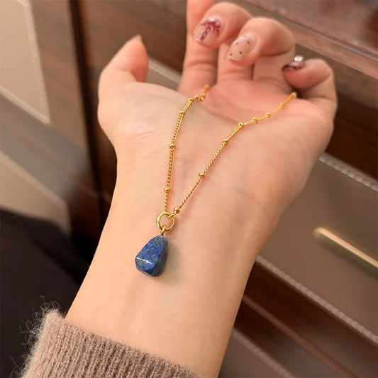 Azurielle — Raw Lapis Elegance