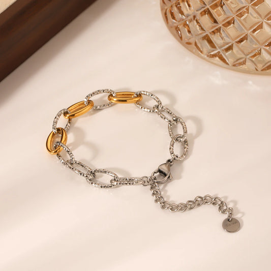 Bivora Link | Stainless Steel | Dual-Tone Chain