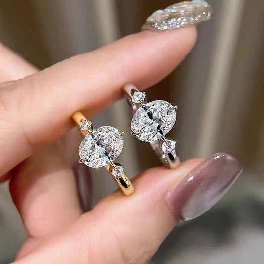 Lunara | 2CT Moissanite | Elmas Işıltı