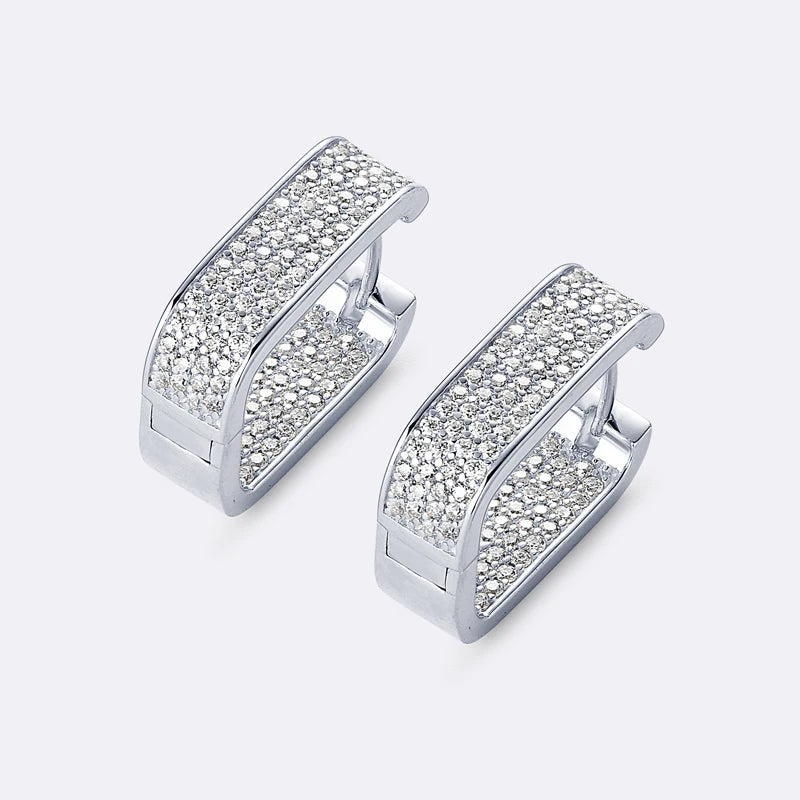 Lumévia | Infinite Spark in Pavé Hoops