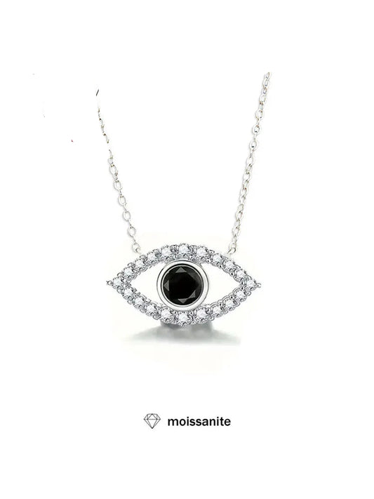 Auréveil | The Moissanite Eye Necklace