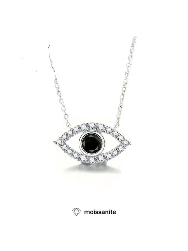 Auréveil | The Moissanite Eye Necklace