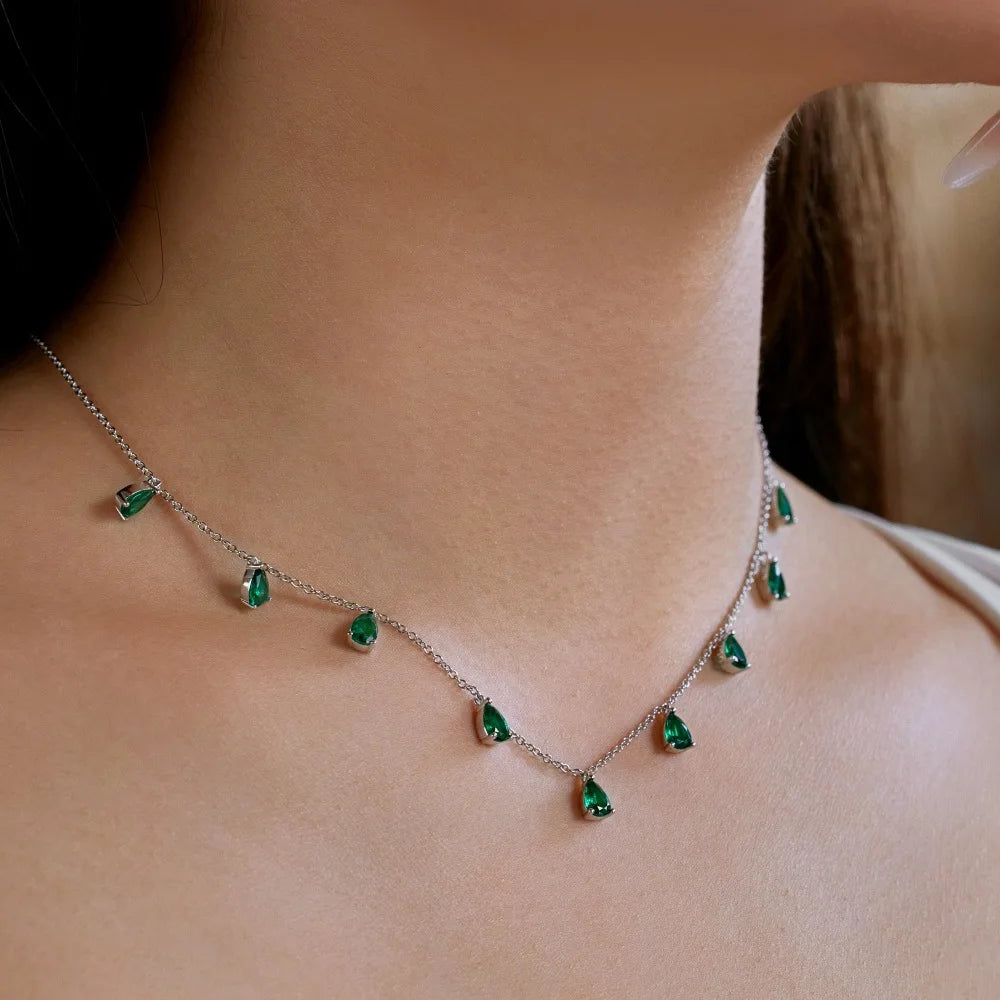 Teardrop Glow | 925 Silver | Zircon Brilliance
