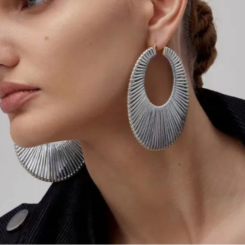Auréline — Radiant Woven Hoops