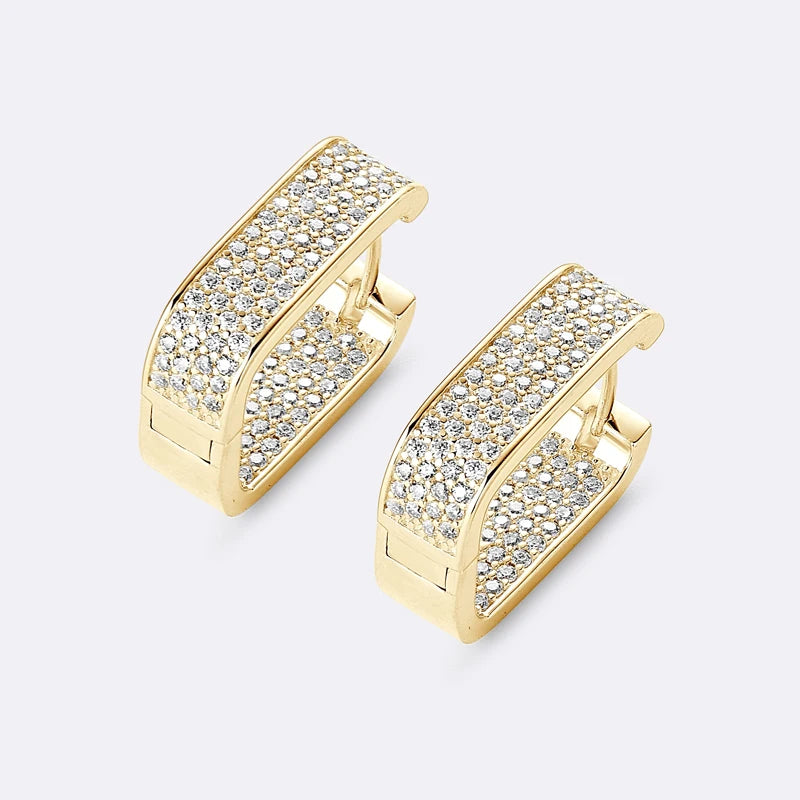 Lumévia | Infinite Spark in Pavé Hoops