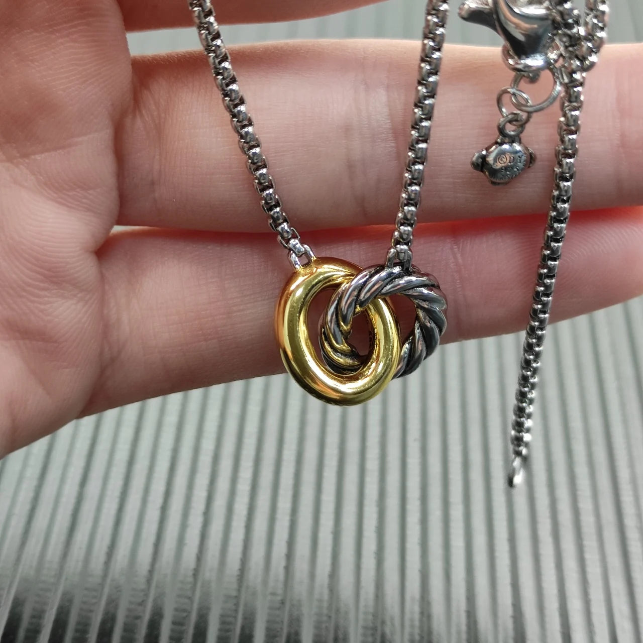 Duolinké | 925 Silver | Double-Ring Unity
