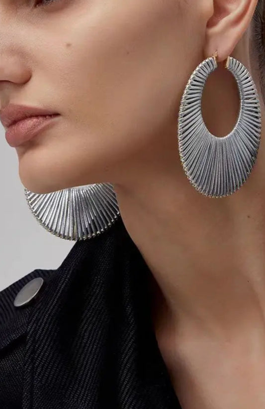 Auréline — Radiant Woven Hoops