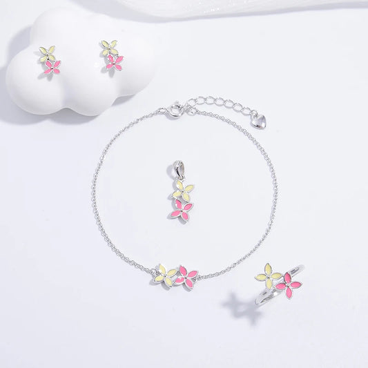 Rosalie Jewelry Set | Hearts, Roses & Clovers