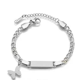 PetitNom | Stainless Steel | Engravable Baby Bracelet