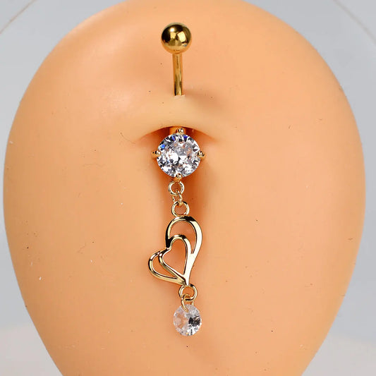 Lunéra | Celestial Crystal Belly Rings