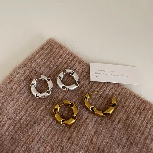 Châinelisse | Vintage Chain Hoops