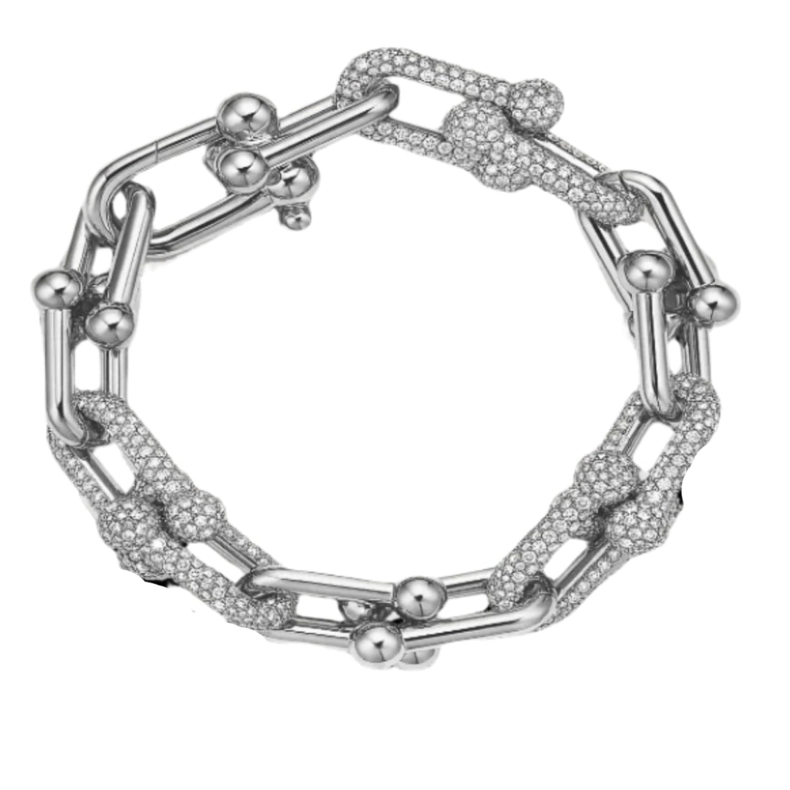 سوار Lévamor | فضة S925 مطلية ذهب | لمعة زركون