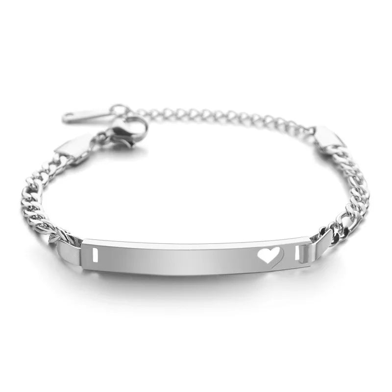 PetitNom | Stainless Steel | Engravable Baby Bracelet