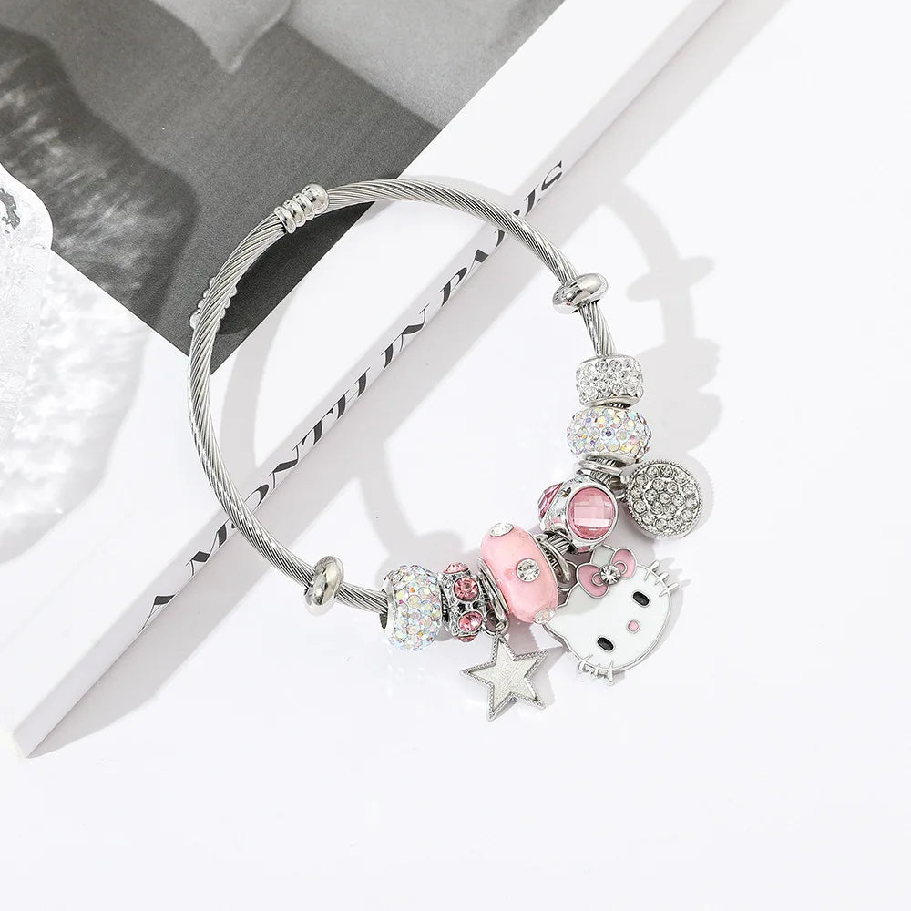 Felina Jewelry Set | Hello Kitty Necklace & Bracelet