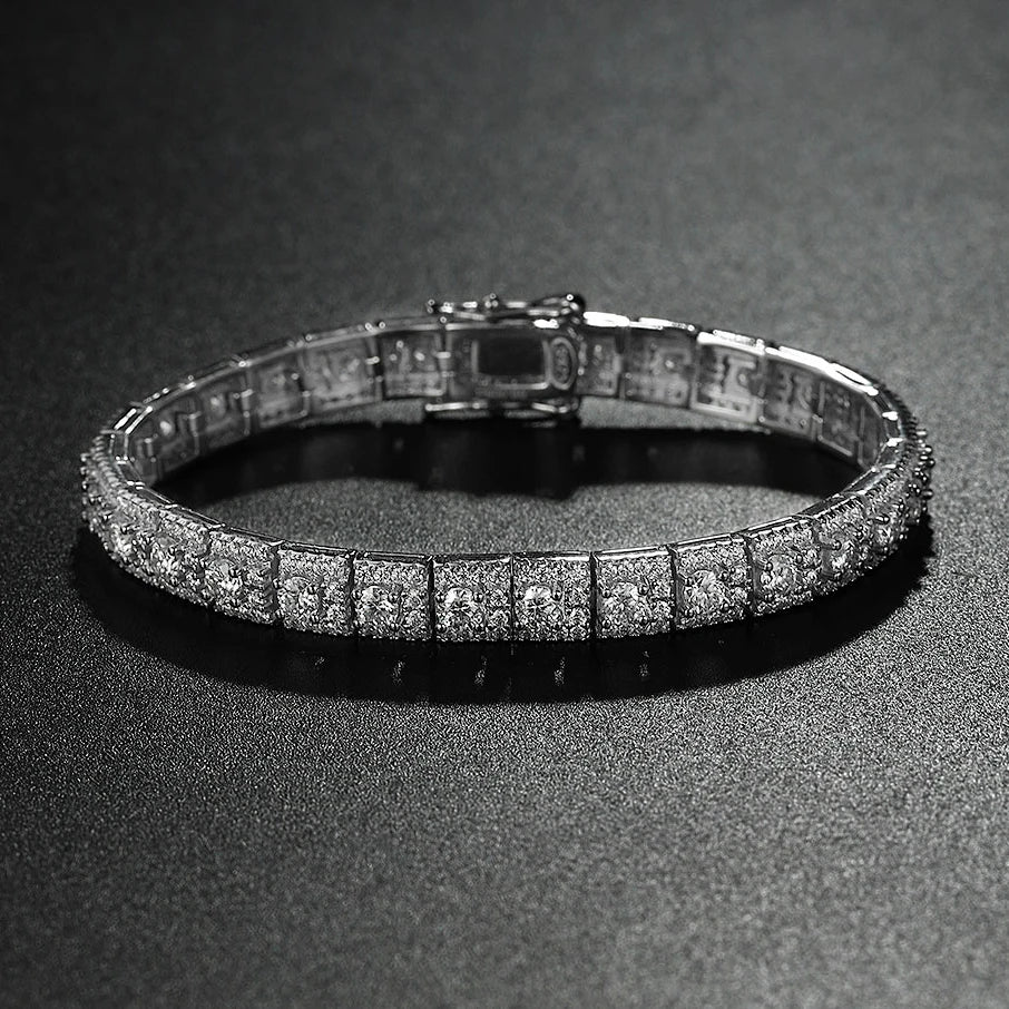 Lumora Tennis | 925 Gümüş | Tam Moissanite