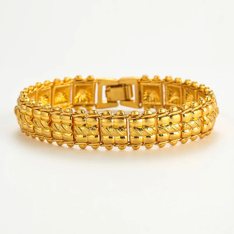 Aurélien | 18K Gold Jewelry | Vintage Stone Inlay