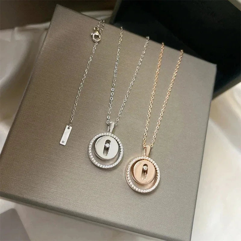 Lumistone Kolye | Hareket Eden Pırlanta Zarafeti