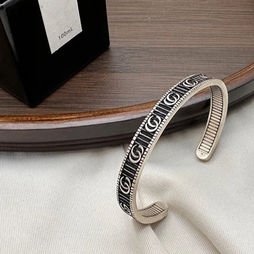 Archelios | Oxidized Sterling Cuff