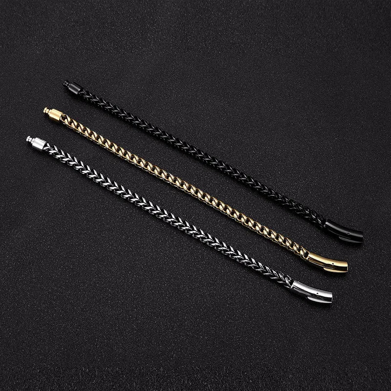 Forté | Stainless Steel Cuban | Magnetic Clasp