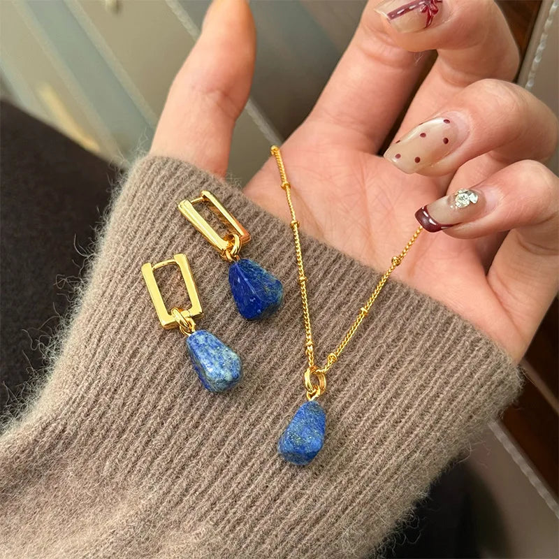 Azurielle | Raw Lapis Elegance
